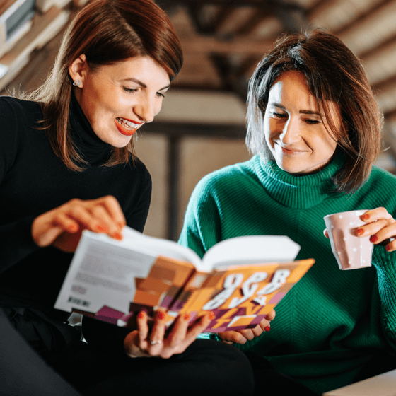 terka a renča čtou opravdový život